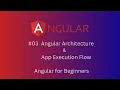 3 - Angular Architecture Angular Application Execution Flow Angular tutorial for beginners