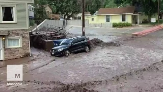 Intense Colorado flash flooding tosses cars like toys in a bathtub Mashable