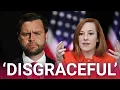 JD Vance shuts down Jen Psaki s disgraceful comments smearing his wife Usha