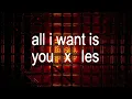 all i want is you x les