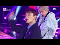 《EMOTIONAL》 EXO-CBX(첸백시) - 花요일(Blooming Day) @인기가요 Inkigayo 20180422