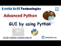 Python for Beginners - Python GUI