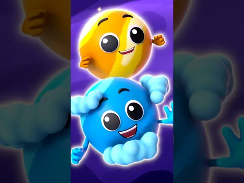 Planet song Educational Videos for Kids #Shorts #nursreyrhymes #songforkids #kindergarten