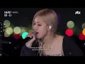 #Rosé singing Lucky ft. Onew