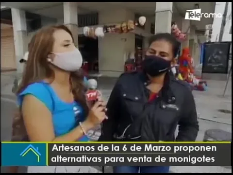 Artesanos de la 6 de Marzo proponen alternativas para venta de monigotes