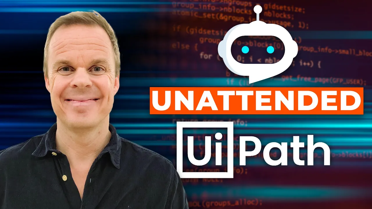 🤖 Unattended Robots in UiPath Orchestrator (Full Tutorial)