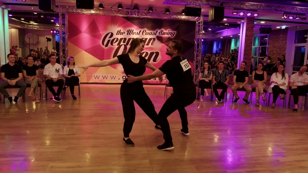 Ludovic Pelegrin & Jula Palenga - 2nd place Strictly Open Finals - German Open 2022
