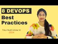 8 DevOps Best Practices You MUST KNOW in 2024 Essential DevOps Best Practices 2024