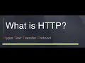 What is HTTP Hyper Text Transfer Protocol