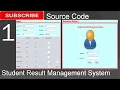 1 Student Result Management System in java JFrame Mysql Database Netbeans IDE