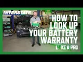 How To Look Up Your Battery Warranty