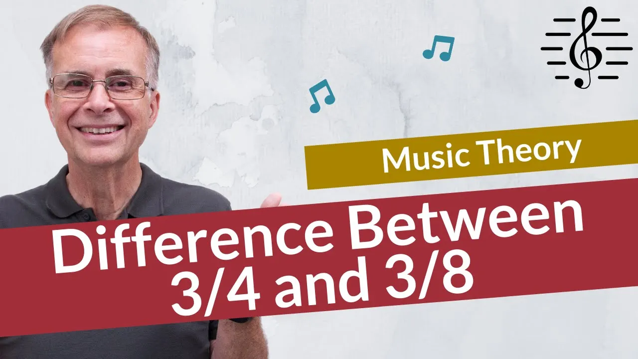 The Difference Between 3/4 and 3/8 Time Signatures - Music Theory