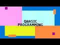 QBasic - LET PRINT Statement-- Basics