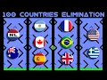 100 Countries Elimination Marble Race
