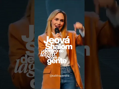 Deus está contigo! #shorts - Talitha Pereira