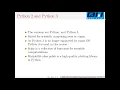 Overview of Python and Ipython