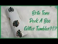 Brite Tone Peek A Boo Glitter Tumbler - Try It Tuesday I Period Six Designs