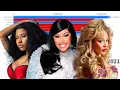 Download Lagu Nicki Minaj vs Cardi B vs Doja Cat Singles Sales Battle | 2009 - 2025