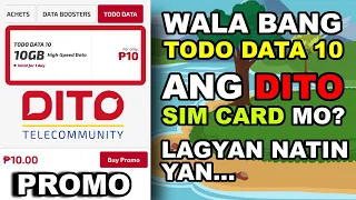 Download New Trick: How to Get TODO DATA10 in DITO Sim |  Easy Tutorial MP3