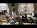Nubya Garcia first play of her custom new Dave Walker design saxophone and she loves it 