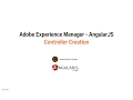 Working With Angular Inside AEM - Controllers
