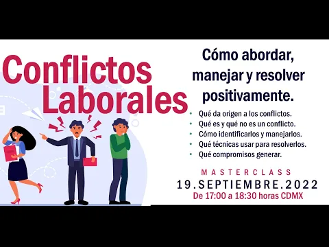 Download MP3 Conflictos Laborales: Cómo abordar, manejar y resolver positivamente.