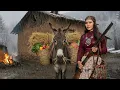 Download Lagu The daily life of a village girl in the rainy and cold weather of the mountain range!