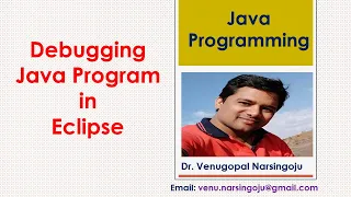 Debugging Java Program in Eclipse