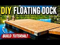 DIY 10x16 floating dock build