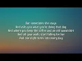 Kip Moore - Sometimes She Stays (Lyrics)