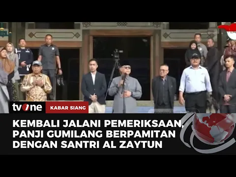 Momen Panji Gumilang Berpamitan dengan Ribuan Santri Al Zaytun
