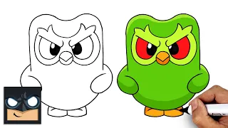 How to Draw Duolingo | Brawl Stars