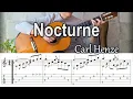 Download Lagu Nocturne / Carl Henze - Fingerstyle Guitar | TAB