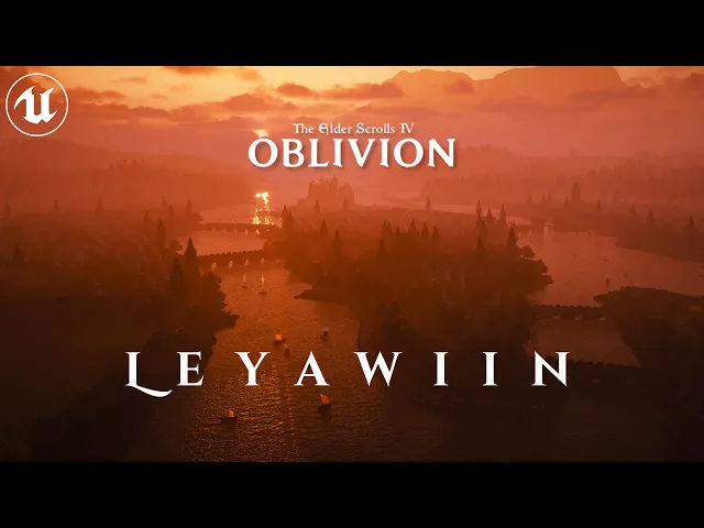The Lore-Accurate Size of Leyawiin | Oblivion in UNREAL ENGINE 5! [4K]