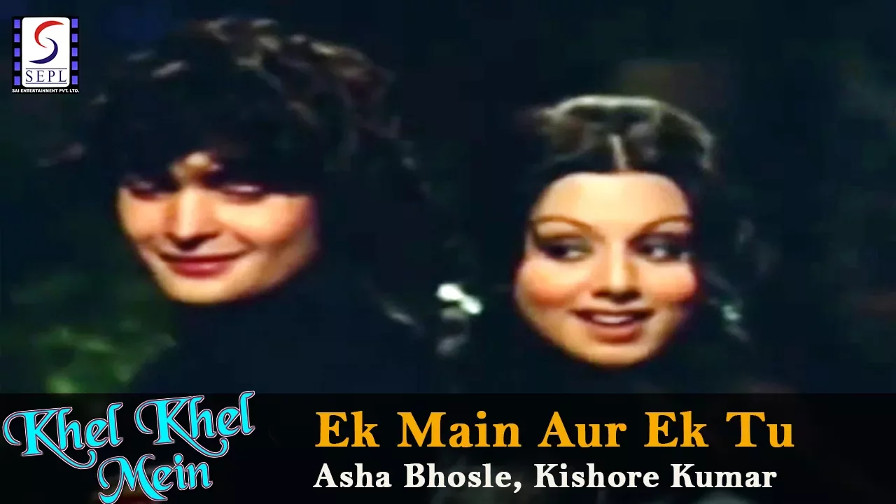 Ek Main Aur Ek Tu - Asha Bhosle, Kishore Kumar @ Rishi Kapoor, Neetu Singh