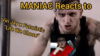 Download MANIAC Reacts to Vin Jay x Futuristic-Life We Chose (REACTION) | BARS FROM BOTH!!! MP3