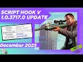 Script Hook V 3717 Update How to Fix Script Hook V Critical Error in GTA 5 December 2025 Fix