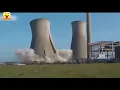 Amazing building and bridge demolition using explosives