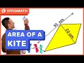 Area of a Kite - VividMath com