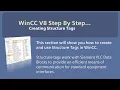 WinCC v8 0 Step By Step 6 Create Structure Tags UDT Learn SCADA Programming