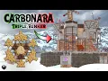 CARBONARA Triple Bunker Anti-Siege Shield Wall 4-6 MAN RUST BASE