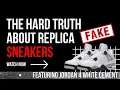 THE TRUTH ABOUT REPLICA SNEAKERS ULTIMATE LEGIT CHECK GUIDE JORDAN 4 WHITE CEMENT REAL VS FAKE