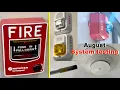 August Testing Fire Alarm Generator And Emergency Systems