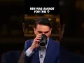He didn t see that coming