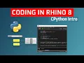 How to use Script Editor in Rhino 8 Introduction Course