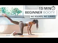 Download Lagu 15 MIN BEGINNER BOOTY WORKOUT (Low Impact, No Squats \u0026 Jumps) | Round \u0026 Lifted Booty | Eylem Abaci