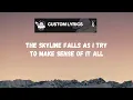 Suki Waterhouse - Good Looking (Lyrics) | the skyline falls as I try to make sense of it all