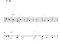 Download Lagu London Bridge - Free easy cello sheet music