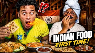 Trying Indian Food for the First Time 🇮🇳