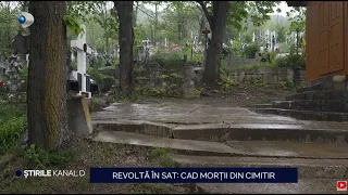 kanal d news uprising in the village the dead are falling from the cemetery evening edition